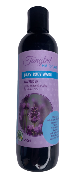 Baby Body Wash - Soft Lavender 250ml CLEARANCE