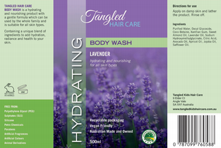Hydrating Body Wash - Lavender 500ml CLEARANCE