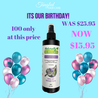 11th BIRTHDAY DAY SALE -   Deter & Detangle Spray - Lavender