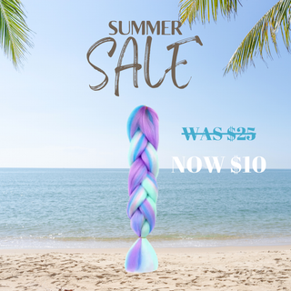 Unicorn Braiding Hair - Summer Sale