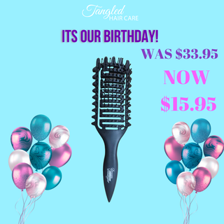 11th Birthday Sale -   Dream Detangler Brush - Curl Brush