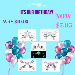 11th Birthday Celebration - Reusable Face Gems