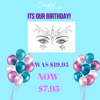 11th Birthday Celebration - Reusable Face Gems