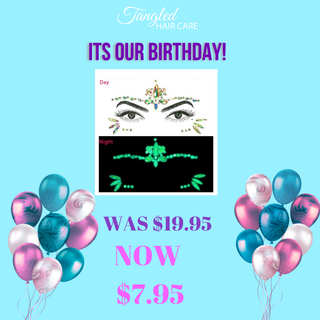 11th Birthday Celebration - Reusable Face Gems