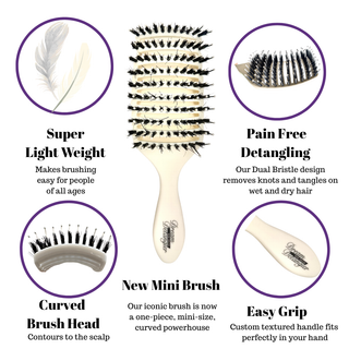 Dream Detangler™️ - MINI Pearl Limited Edition - Tangled Hair Care