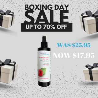 BOXING DAY SALE  Detangle Spray - Black Raspberry