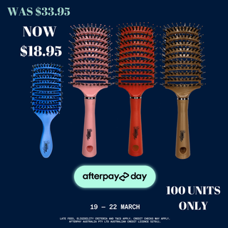 AFTERPAY DAY  Dream Detangler Brush - Red