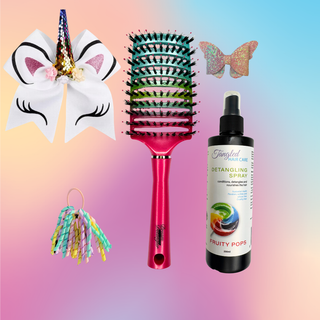 Rainbow Unicorn Dream Detangler Limited Edition Pack