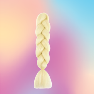 Synthetic Braiding Hair - Light Blonde