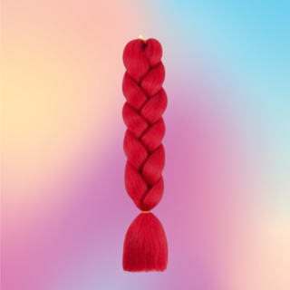 Synthetic Braiding Hair - Red