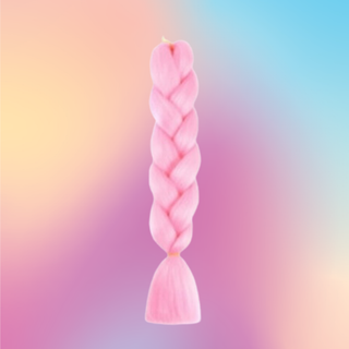 Synthetic Braiding Hair - Light Pink