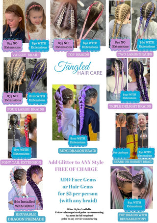 Royal Adelaide Show 2026  Non Refundable  Braids Deposits