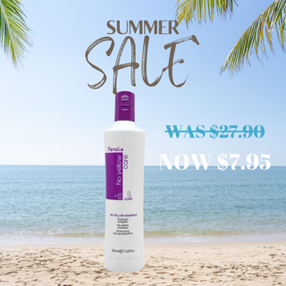 Fanola No Yellow Shampoo 350ml - Summer SALE