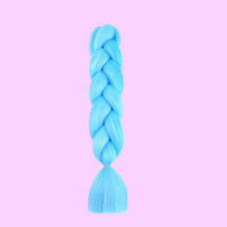 Synthetic Braiding Hair - Light Blue