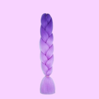 Synthetic Braiding Hair - Purple Ombre