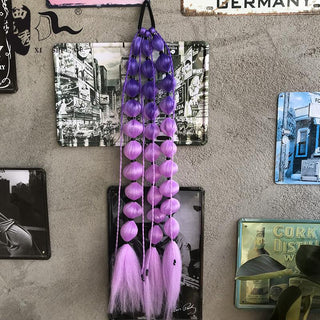 Pre Braided Hair - Purple Ombre