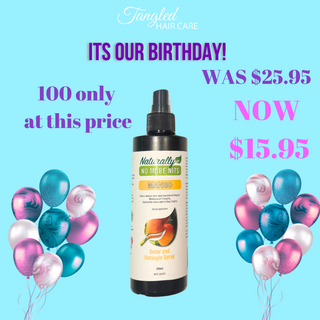 11th BIRTHDAY DAY SALE -   Deter & Detangle Spray - Mango