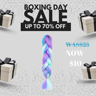 Unicorn Braiding Hair - Boxing Day Sale