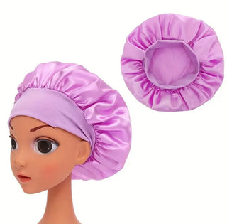 Satin Sleeping Hair Bonnet - Child Size