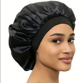 Satin Sleeping Hair Bonnet - Adult Size