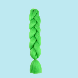 Synthetic Braiding Hair - Neon Green