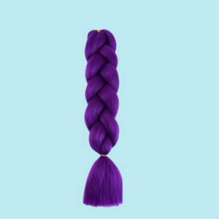 Synthetic Braiding Hair - Electric Purple