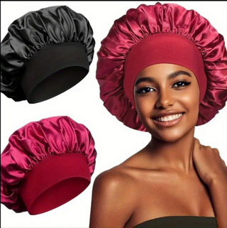 Satin Sleeping Hair Bonnet - Adult Size