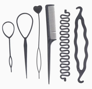 Hair Accessory Pack including Topsy tails and tail comb