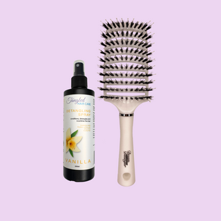Combo Pack - One Brush and One Spray - Tangled Hair Care