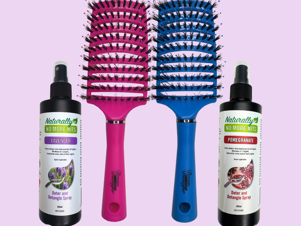 Combo Pack - Two Brushes and Two Sprays - Tangled Hair Care