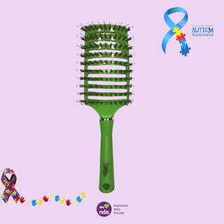 Dream Detangler™️ - SENSORY Green - Tangled Hair Care