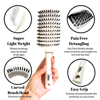 Dream Detangler™️ - White Snow - Tangled Hair Care