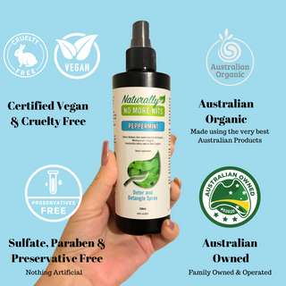 Naturally No More Nits Deter & Detangle Spray (1 spray) - Tangled Hair Care