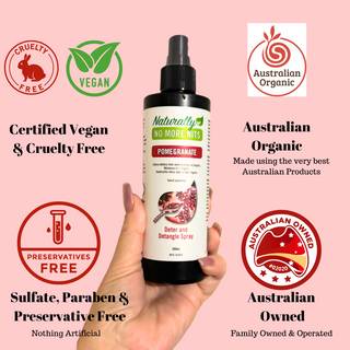 Naturally No More Nits Deter & Detangle Spray (1 spray) - Tangled Hair Care