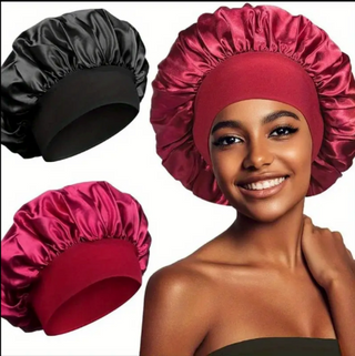 Satin Sleeping Hair Bonnet - Adult Size - Tangled Hair Care