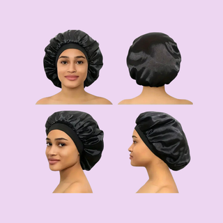 Satin Sleeping Hair Bonnet - Adult Size - Tangled Hair Care