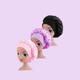 Satin Sleeping Hair Bonnet - Child Size - Tangled Hair Care