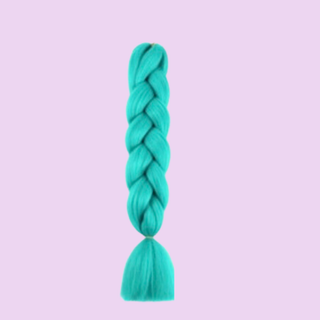 Synthetic Braiding Hair - Aqua - Tangled Hair Care
