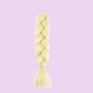 Synthetic Braiding Hair - Light Blonde - Tangled Hair Care