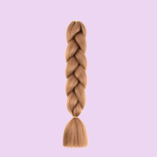 Synthetic Braiding Hair - Light Brown - Tangled Hair Care