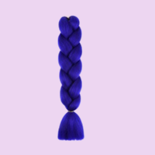 Synthetic Braiding Hair - Royal Blue - Tangled Hair Care