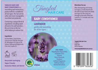 Baby Conditioner - Soft Lavender 250ml