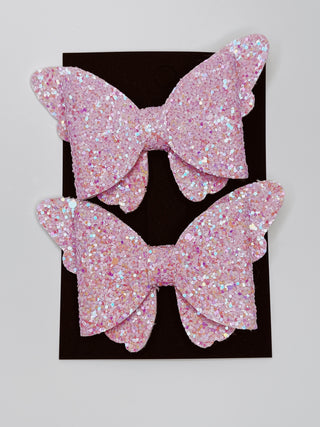 Glitter Bows - Two Pack