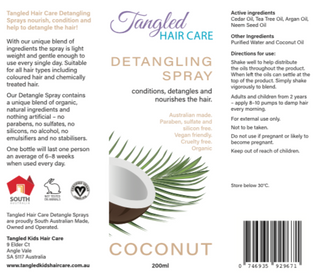 Tangled Hair Care Detangling Sprays x 2