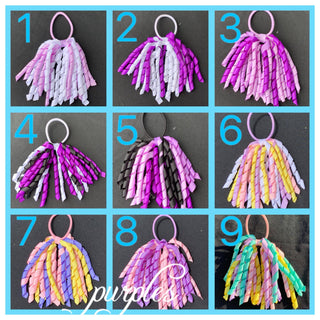 Korkers Hair Ties - Purples | Oaklands, Moodbury Westfields