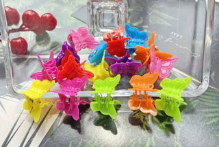 Mini Butterfly Clips -Bright colours - Tangled Hair Care