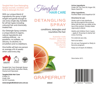 Tangled Hair Care Detangling Sprays x 2 - Tangled Hair Care