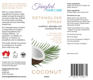 Tangled Hair Care Detangling Sprays x 3 - Tangled Hair Care